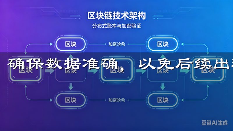 确保数据准确，以免后续出现问题。