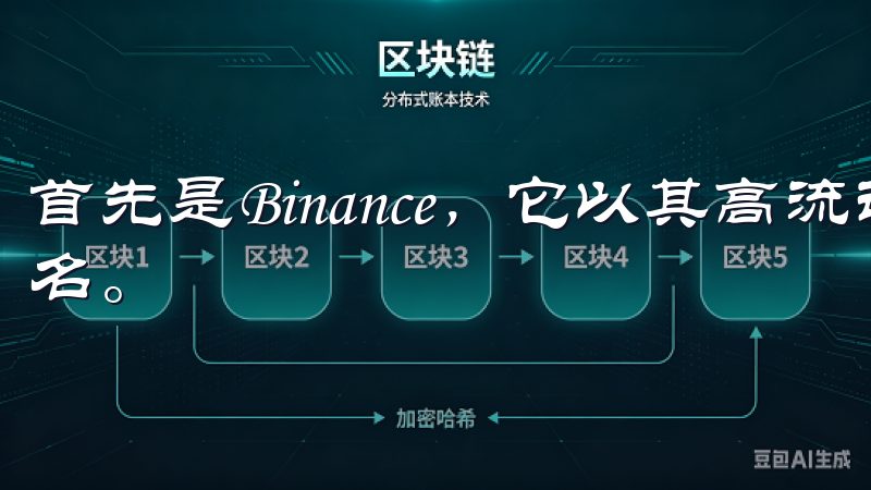 首先是Binance，它以其高流动性和多样化的交易对而闻名。
