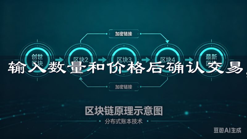 输入数量和价格后确认交易，系统会快速执行。